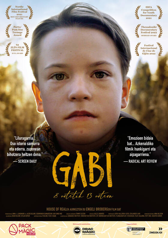 Gabi, 8 urtetik 13 urtera